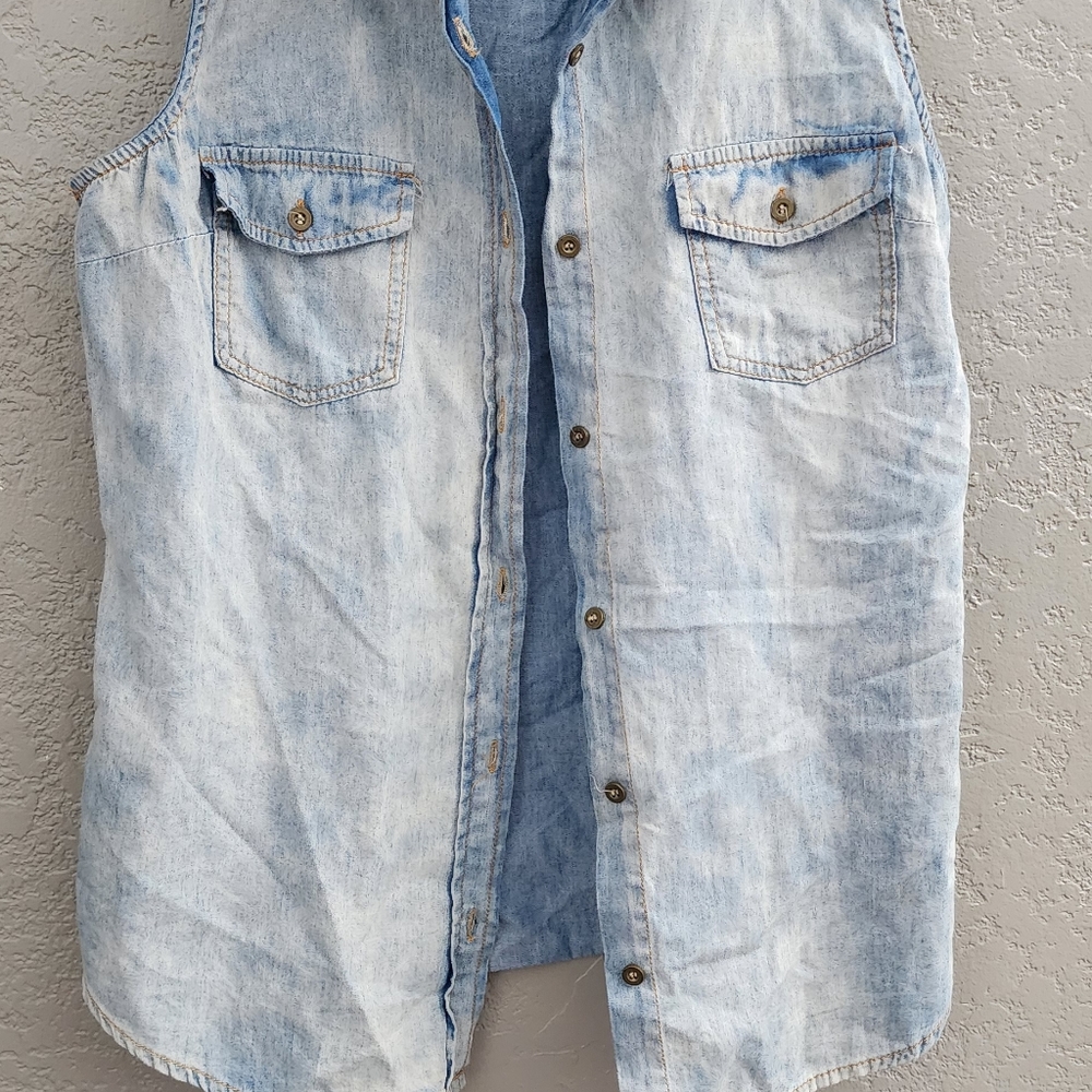 Denim top